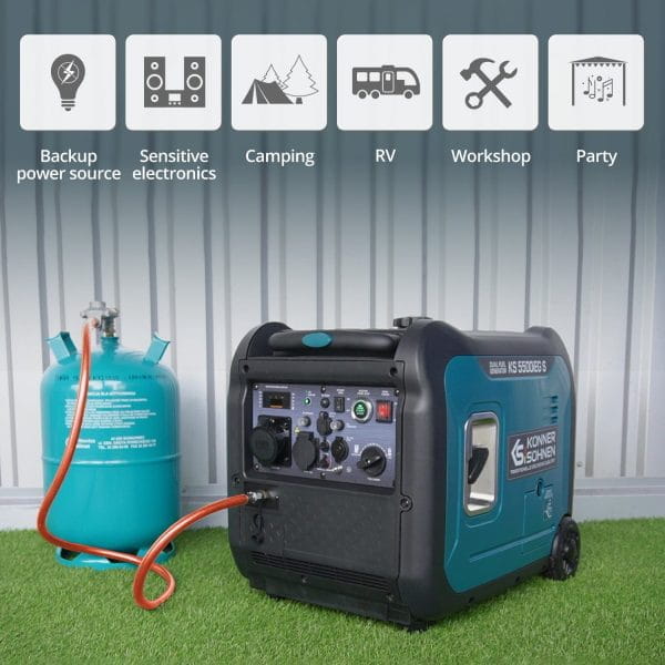 Generator cu invertor KS 5500iEG S - imagine 14