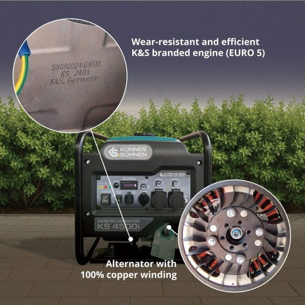 Generator cu invertor KS 4500i - imagine 10