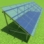 Structura RailGround 100kW Oțel