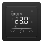 Termostat F60 Black WiFi Tuya